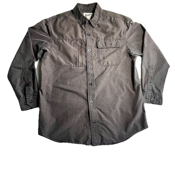 Duluth Pack Other - Duluth Trading Shirt Mens‎ M Blue Plaid Long Sleeve Button Down Casual Relaxed